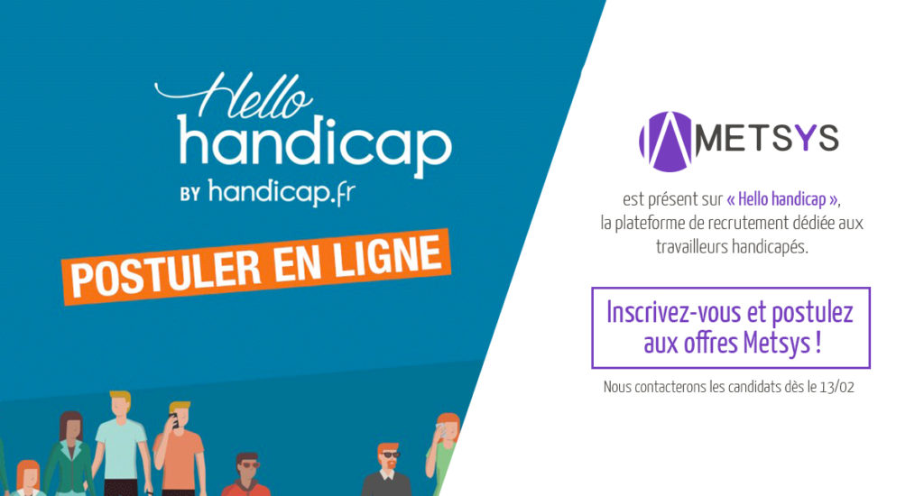 Metsys - Retrouvez les offres Metsys sur la plateforme Hello Handicap